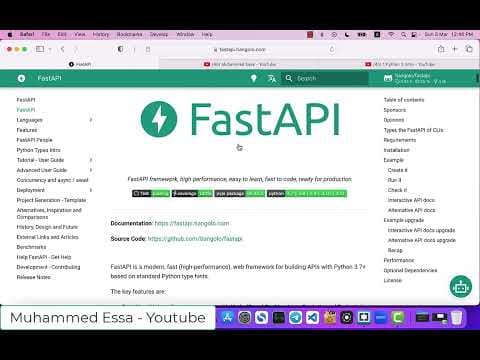 2- FastAPI | install and Run thumbnail