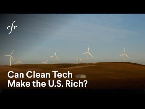 The U.S. Is Losing the Clean Energy Race—Can Innovation Turn It Around? thumbnail