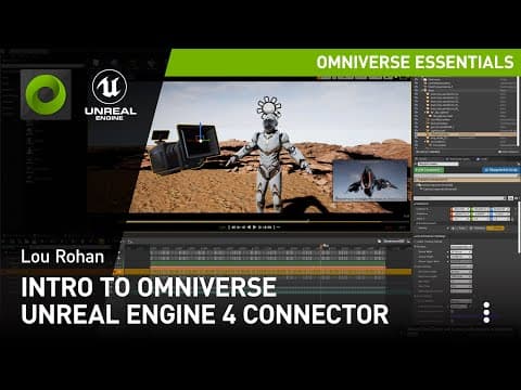 How to Use the Omniverse UE4 Connector for Asset Management thumbnail