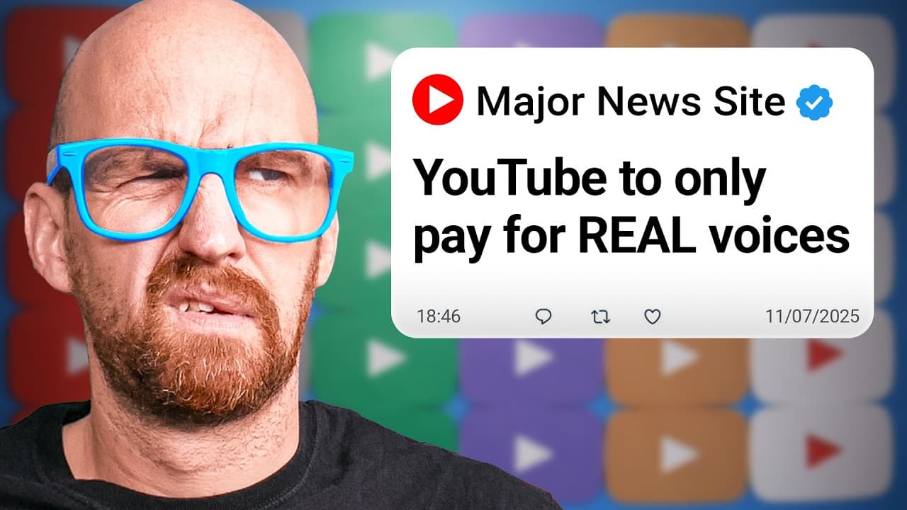 YouTube video player