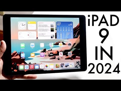 iPad 9th Generation In 2024! (Still Worth Buying?) (Review) thumbnail