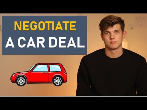 How To Buy A Car (Negotiate Like A Pro) thumbnail