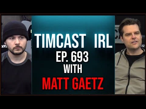 Timcast IRL - Matt Gaetz Joins, Discussing Biden Special Counsel and GOP Investigations thumbnail