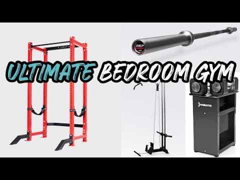BEST Small Home Gym Setup - Best Bedroom Gym Setup (2022) thumbnail