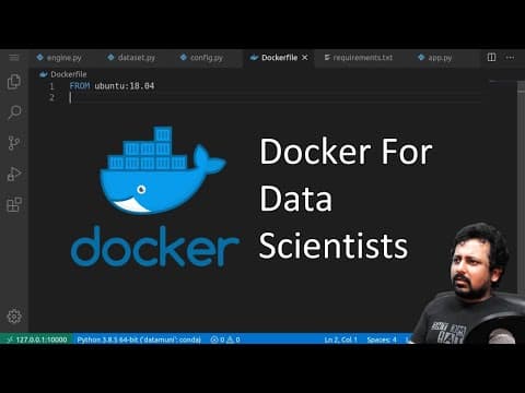 Docker For Data Scientists thumbnail