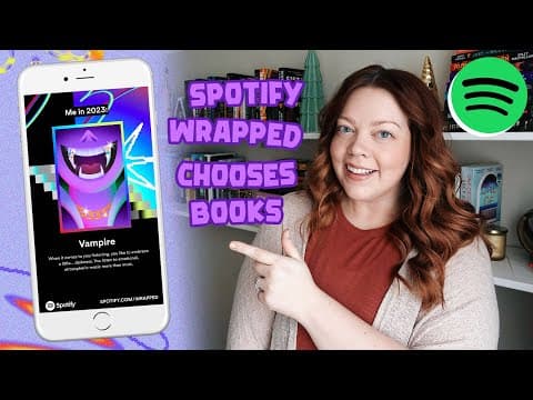 Spotify Wrapped Controls My TBR 🎵 Reading Vlog thumbnail