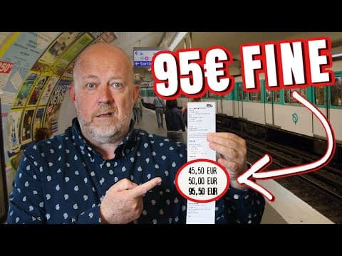 10 Reasons Why Tourists Keep Getting FINED in the Paris Metro thumbnail