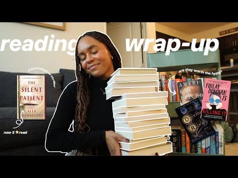 fall reading wrap up 🧸🧺🍂 ngl it was kinda rough thumbnail