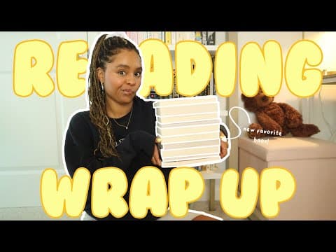 best reading months thus far! 🧸💌 ✨ my July and August reading wrap up thumbnail
