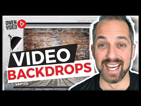 Best DIY video backdrops - DIY Home Studio for YouTube Video thumbnail