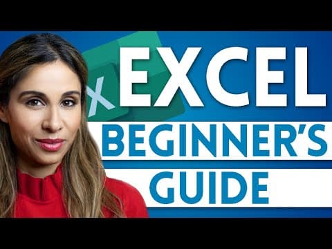 How to Get Started with Excel for Beginners thumbnail