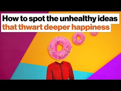 How to spot unhealthy ideas that stop true happiness | Johann Hari | Big Think thumbnail