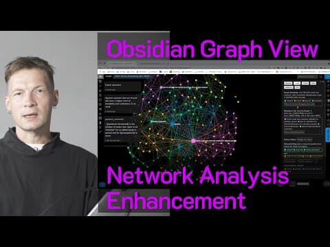 Obsidian Graph View Enhancement with Text Network Analysis and InfraNodus thumbnail