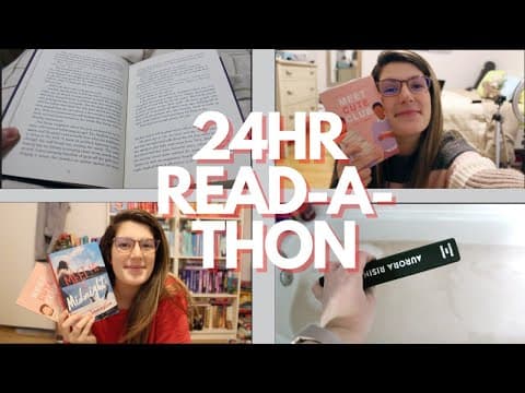 ⏰ I READ FOR 24 HOURS| 24 HOUR READ-A-THON thumbnail