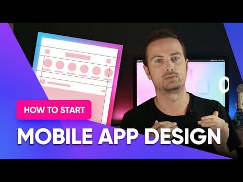How to design a mobile app tutorial - a step by step guide thumbnail