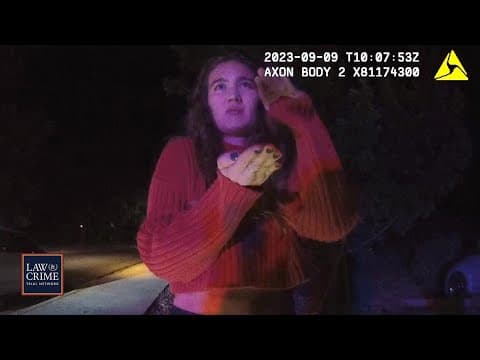 Bodycam: Woman Stumbles Through DUI Test, Reveals She Drank Large Glasses of Wine thumbnail
