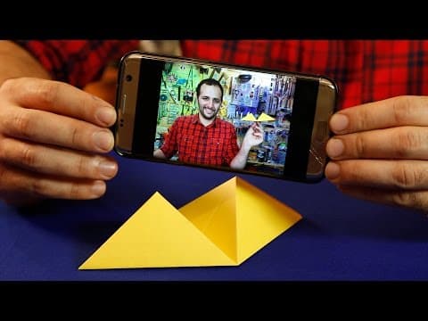 Como fazer um suporte de papel para celular thumbnail