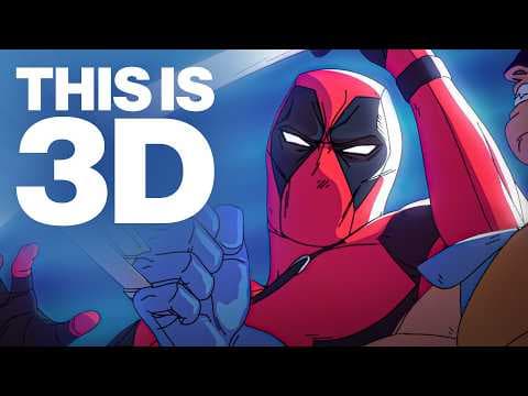 I created a Deadpool Anime... in Blender thumbnail