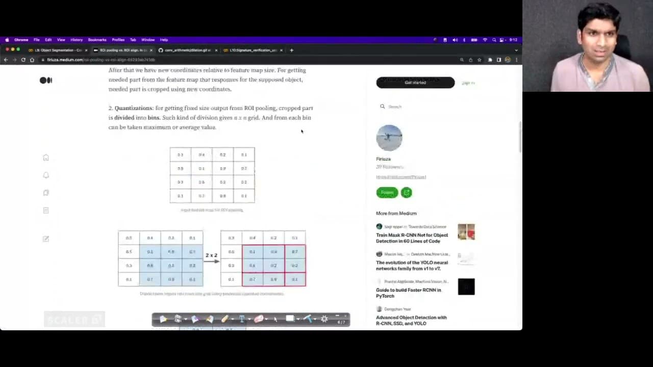 YouTube video player