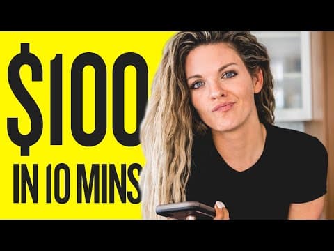 5 CREATIVE WAYS TO MAKE MONEY FROM HOME (TODAY!) thumbnail