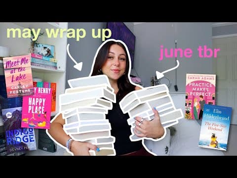 the books i read in may + books i wanna read in june 📖✨💐☀️ thumbnail