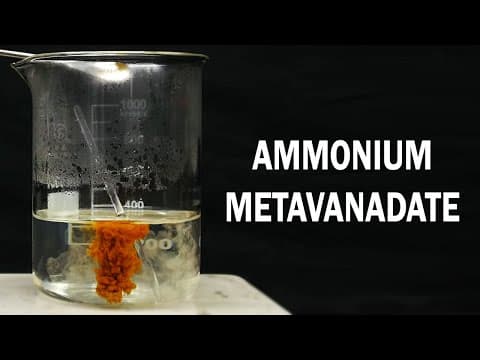 Making Ammonium Metavanadate thumbnail