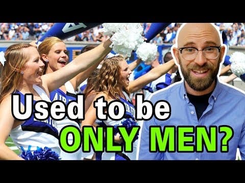How Did Cheerleading Switch From Being Male Dominated to Female Dominated? thumbnail