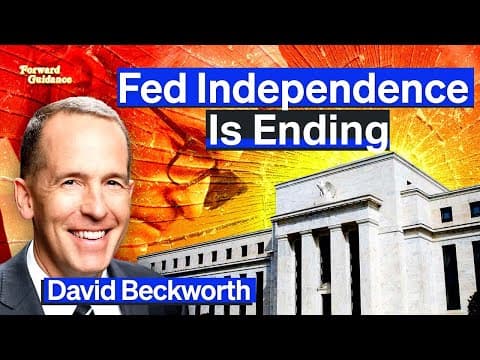 We’re Entering The Final Phase Of Fiscal Dominance | David Beckworth thumbnail