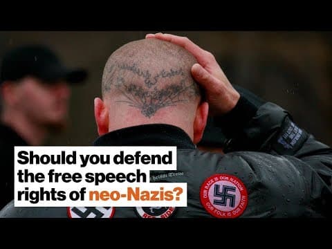 Should you defend the free speech rights of neo-Nazis? | Nadine Strossen | Big Think thumbnail