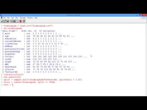 3.3.5 The Framingham Heart Study - Video 3: A Logistical Regression Model thumbnail