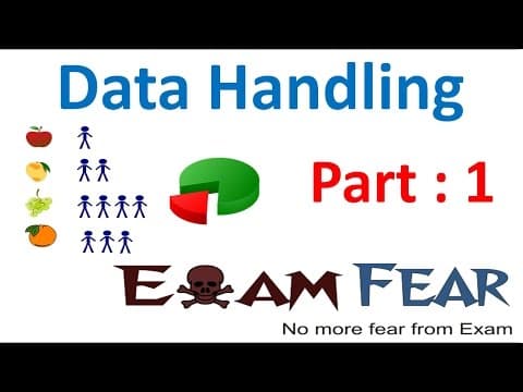 Maths Data Handling part 1 (Introduction) CBSE Class 8 Mathematics VIII thumbnail