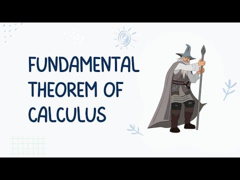 How to Use The Fundamental Theorem of Calculus thumbnail