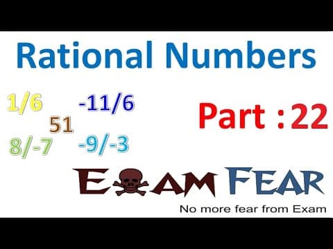 Maths Rational Numbers part 22 (Finding Mean Method) CBSE Class 8 Mathematics VIII thumbnail