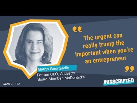 Unscripted with @jrichlive ft. Margo Georgiadis (Former CEO, Ancestry.com) thumbnail