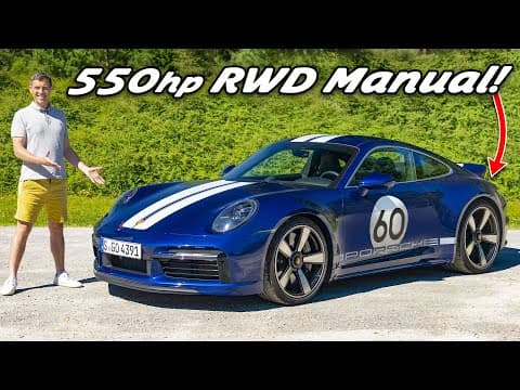 New Porsche 911 'R' - Turbo S engine, RWD & manual! 🤯 thumbnail