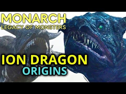 Ion Dragon Origins - Godzilla Verse's Terrifying Giant Black Winged Titan Who Emits Ion Radiation! thumbnail