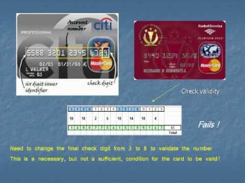 Credit Cards - Breaking the Code: The maths behind bank numbers and the Luhn test thumbnail