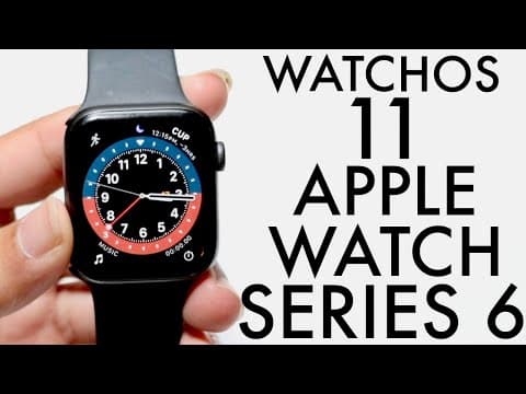 WatchOS 11 On Apple Watch Series 6! (Review) thumbnail