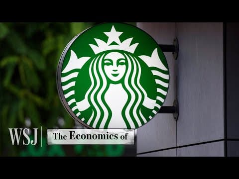 Why Starbucks Operates Like a Bank | WSJ The Economics Of thumbnail