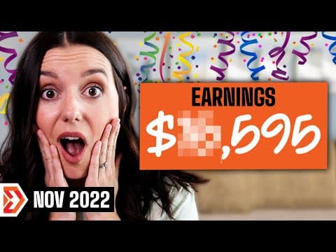 FINALLY A GREAT MONTH!!! | November 2022 DFM Income Report thumbnail