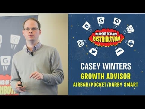 [WMD 2016] Growth Advisor, Casey Winters "Constant rejection: A lesson in retaining users" thumbnail