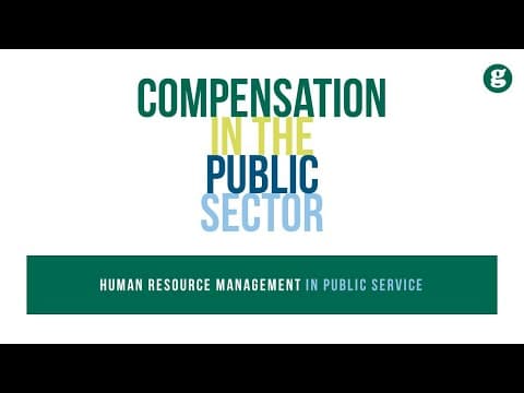 Compensation in the Public Sector thumbnail