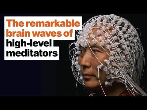 Superhumans: The remarkable brain waves of high-level meditators | Daniel Goleman | Big Think thumbnail