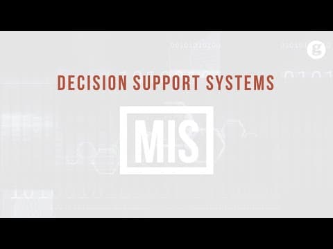 Decision Support Systems thumbnail