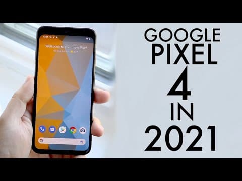 Google Pixel 4 In 2021! (Still Worth It?) (Review) thumbnail