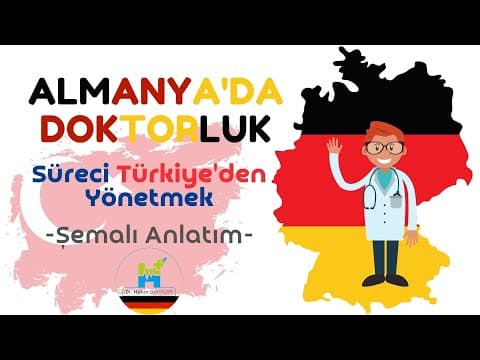 Almanya'da Doktorluk - 6 Dk'da Süreci Türkiye'den Yönetmek - Dr. Hakan Bahadır thumbnail