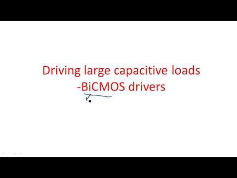 BiCMOS Drivers | Driving large capacitance | Part-3/3 | VLSI | Lec-60 thumbnail