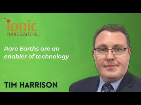 Ionic Rare Earths (IXR) - Understanding The Rare Earths Opportunity thumbnail