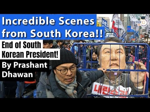 Incredible Scenes from South Korea | End of South Korean President after Emergency thumbnail