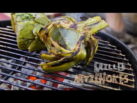 The Perfect Artichoke - How to Make Marinated Grilled Artichokes thumbnail